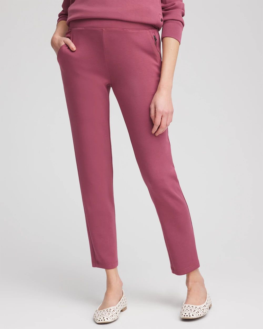 Zenergy® Scuba Tapered Ankle Pants | Chico's